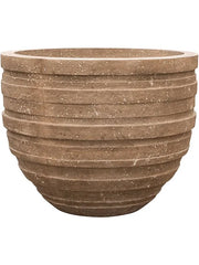 Baq Polystone Coated Junar Plant Pot 120cm Height 135cm Dia Couple Rock