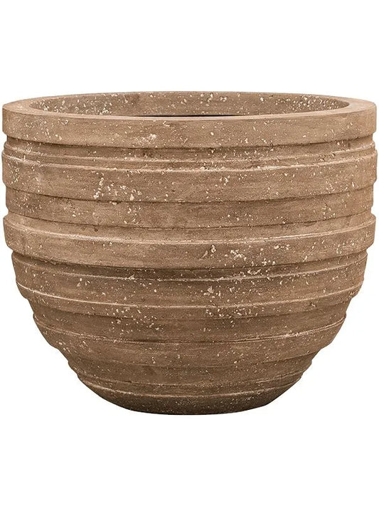 Baq Polystone Coated Junar Plant Pot 44cm Height 47cm Dia Couple Rock
