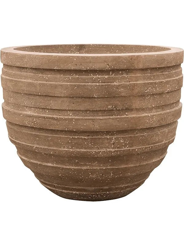 Baq Polystone Coated Junar Plant Pot 72cm Height 77cm Dia Couple Rock