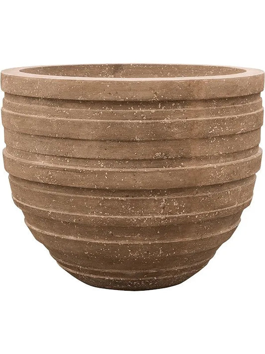 Baq Polystone Coated Junar Plant Pot 72cm Height 77cm Dia Couple Rock
