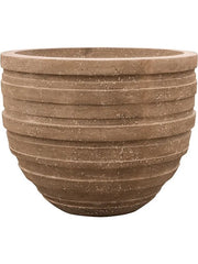 Baq Polystone Coated Junar Plant Pot 72cm Height 77cm Dia Couple Rock