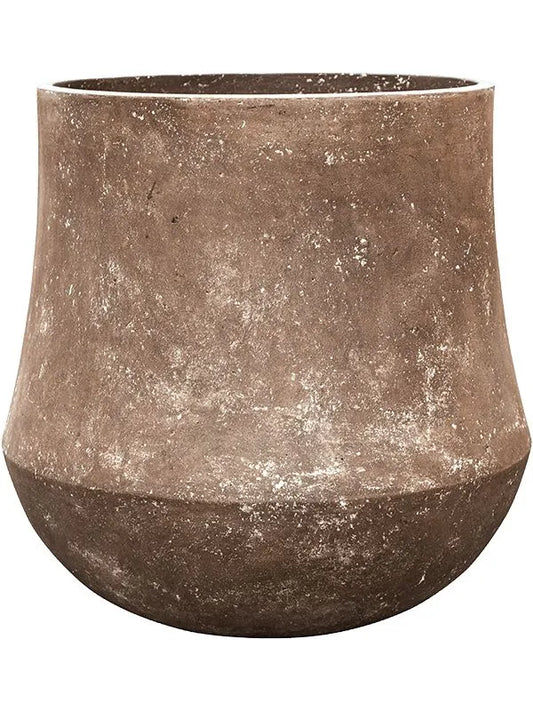 Baq Polystone Coated Plain Plant Pot 60cm Height 47cm Dia Darcy Rock