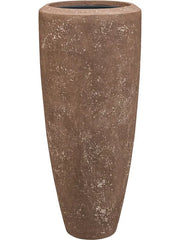 Baq Polystone Plain Plant Pot 90cm Height 27cm Dia Partner Rock (with liner)
