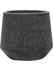 Baq Raindrop Plant Pot 26cm Height 22cm Dia Darcy Anthracite