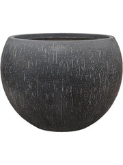 Baq Raindrop Plant Pot 30cm Height 31cm Dia Globe Anthracite