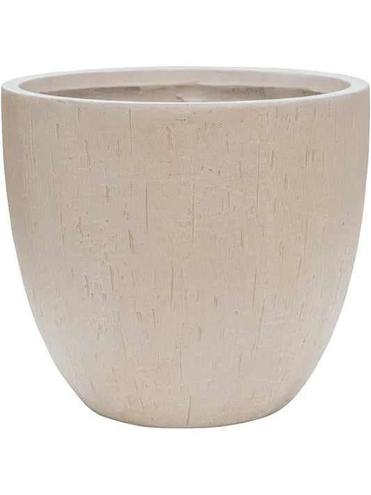 Baq Raindrop Plant Pot 33cm Height 32cm Dia Couple Beige