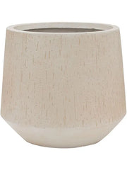 Baq Raindrop Plant Pot 37cm Height 31cm Dia Darcy Beige