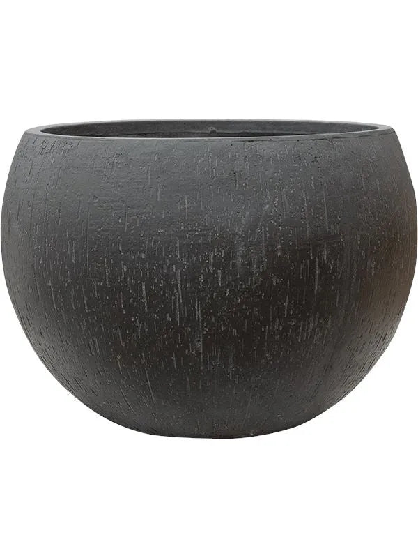 Baq Raindrop Plant Pot 40cm Height 44cm Dia Globe Anthracite