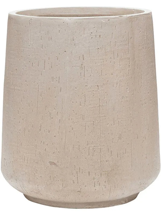 Baq Raindrop Plant Pot 42cm Height 28cm Dia Darcy High Beige