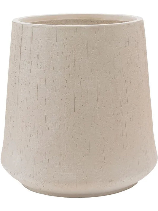 Baq Raindrop Plant Pot 55cm Height 38cm Dia Darcy High Beige