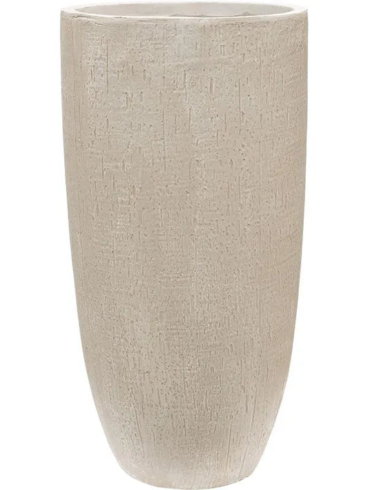 Baq Raindrop Plant Pot 62cm Height 28cm Dia Partner Beige