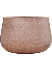 Baq Terrazzo Plant Pot 46cm Height 60cm Dia Darcy Mocha
