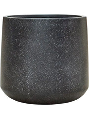 Baq Terrazzo Plant Pot 52cm Height 53cm Dia Darcy Black