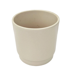 Beige Satin 13cm Indoor Plant Pot