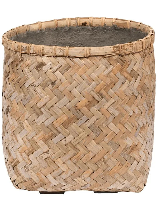 Bohemian Plant Pot 36cm Height 37cm Dia Zayn XXS Bamboo