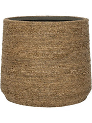 Bohemian Plant Pot 41cm Height 45cm Dia Patt XL Straw Grass