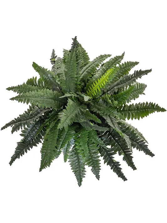 Boston Fern Artificial Plant Premium Faux 50cm Height