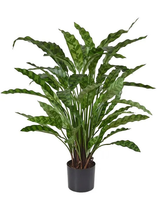 Calathea Leopardina Artificial Plant Premium Faux 60cm Height
