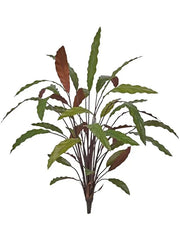 Calathea Red Artificial Plant Premium Faux 75cm Height