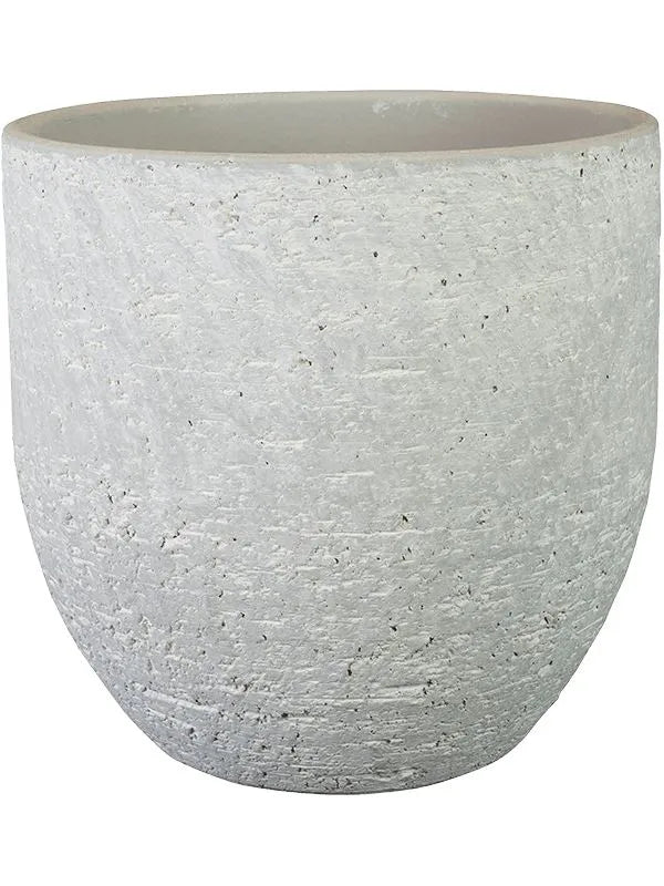 Cas Plant Pot 19cm Height 18cm Dia Pot Cool Grey