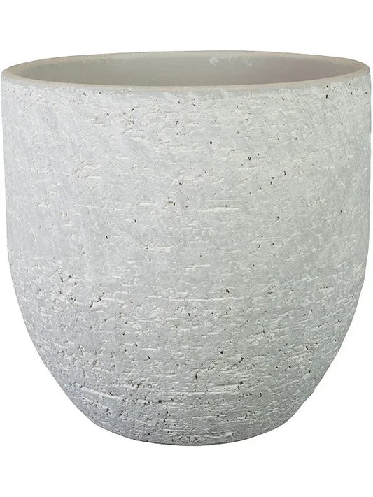 Cas Plant Pot 19cm Height 18cm Dia Pot Cool Grey