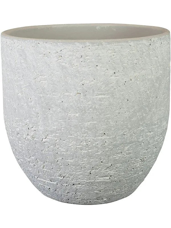 Cas Plant Pot 23cm Height 22cm Dia Pot Cool Grey