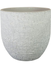 Cas Plant Pot 23cm Height 22cm Dia Pot Cool Grey