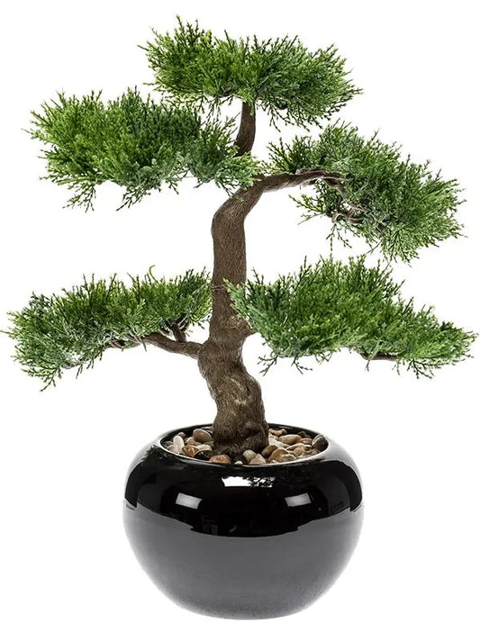 Cedar Artificial Plant Premium Faux 34cm Height
