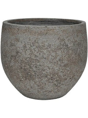 Cement & Stone Plant Pot 21cm Height 20cm Dia Mini Orb M Dioriet Grey