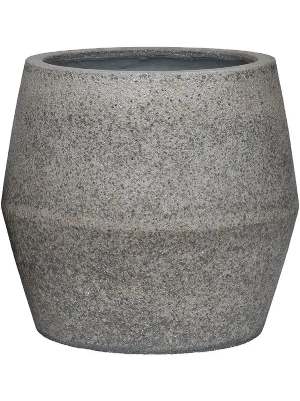 Cement & Stone Plant Pot 32cm Height 25cm Dia Harley S, Dioriet Grey