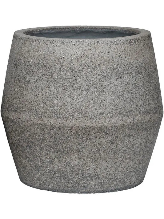 Cement & Stone Plant Pot 48cm Height 38cm Dia Harley L, Dioriet Grey