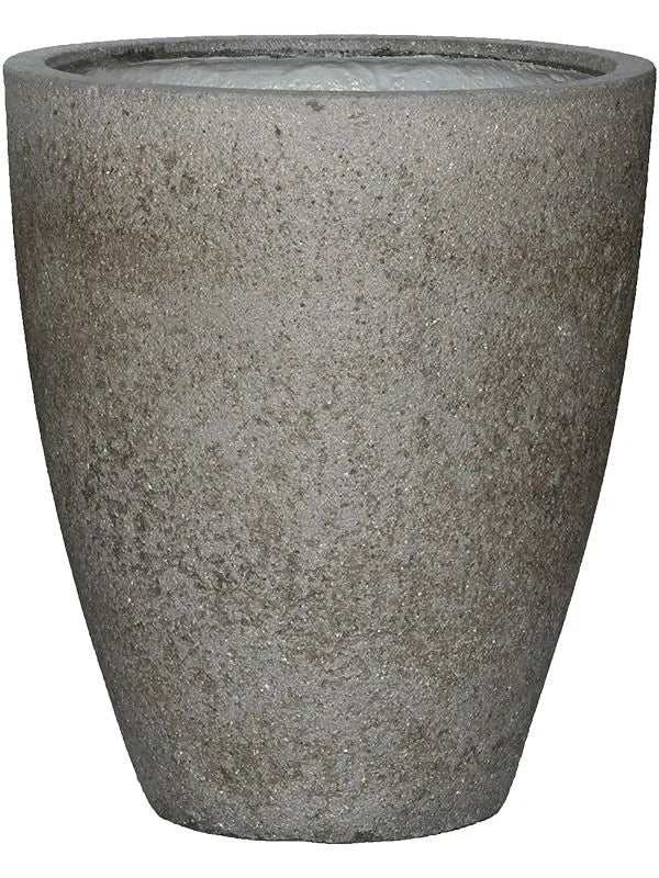 Cement & Stone Plant Pot 55cm Height 40cm Dia Ben L Dioriet Grey