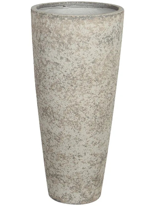 Cement & Stone Plant Pot 80cm Height 32cm Dia Dax L Dioriet Grey