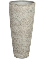 Cement & Stone Plant Pot 80cm Height 32cm Dia Dax L Dioriet Grey