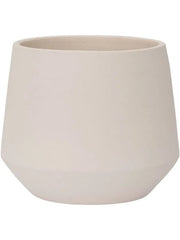 Ceramic Plant Pot 11cm Height 8.5cm Dia Julia XS Vanilla White