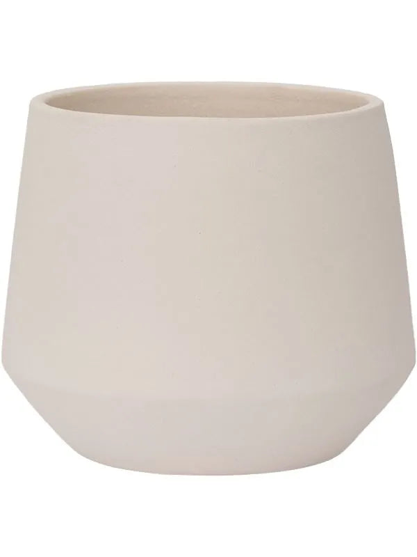 Ceramic Plant Pot 13cm Height 10cm Dia Julia S Vanilla White