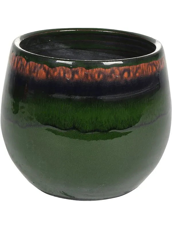 Charlotte Plant Pot 20cm Height 18cm Dia Pot Green