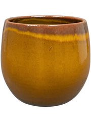 Charlotte Plant Pot 20cm Height 18cm Dia Pot Ochre