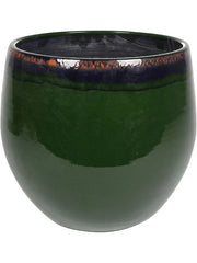 Charlotte Plant Pot 26cm Height 23cm Dia Pot Green