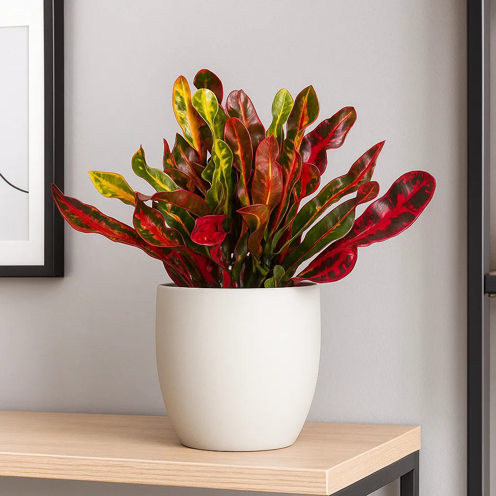 Croton Mammi Codiaeum House Plant