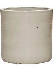 Cylinder Plant Pot 30cm Height 26cm Dia Pot Cream
