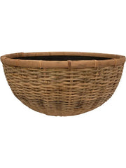 Daina Plant Pot 23cm Height 47cm Dia Bowl Bamboo