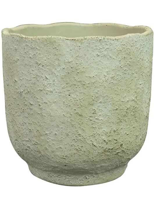Dave Plant Pot 17cm Height 15cm Dia Pot Cool Grey
