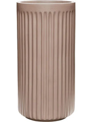 Doric Natural Plant Pot 72cm Height 32cm Dia Cylinder Cedar Grey