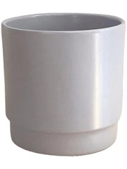 Eno Matt Plant Pot 13cm Height 12cm Dia Pot Grey