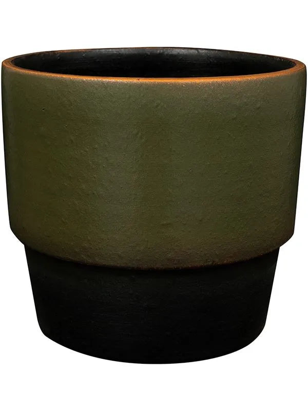 Erik Plant Pot 15cm Height 15cm Dia Pot Olive