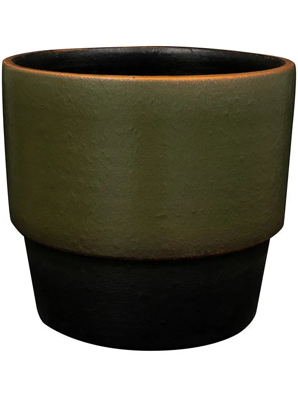Erik Plant Pot 18cm Height 17cm Dia Pot Olive