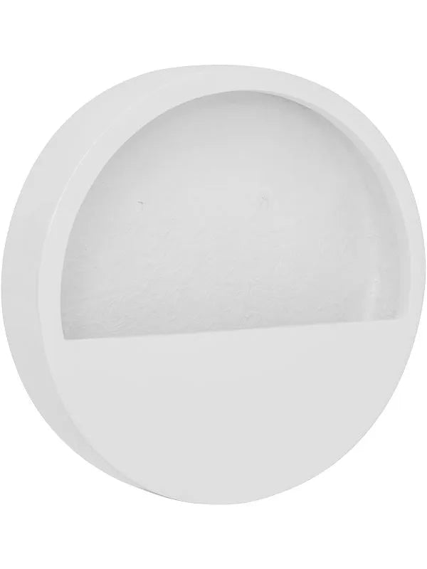 Essential Wally Plant Pot 10cm Height 48cm Dia Hanging M Glossy White