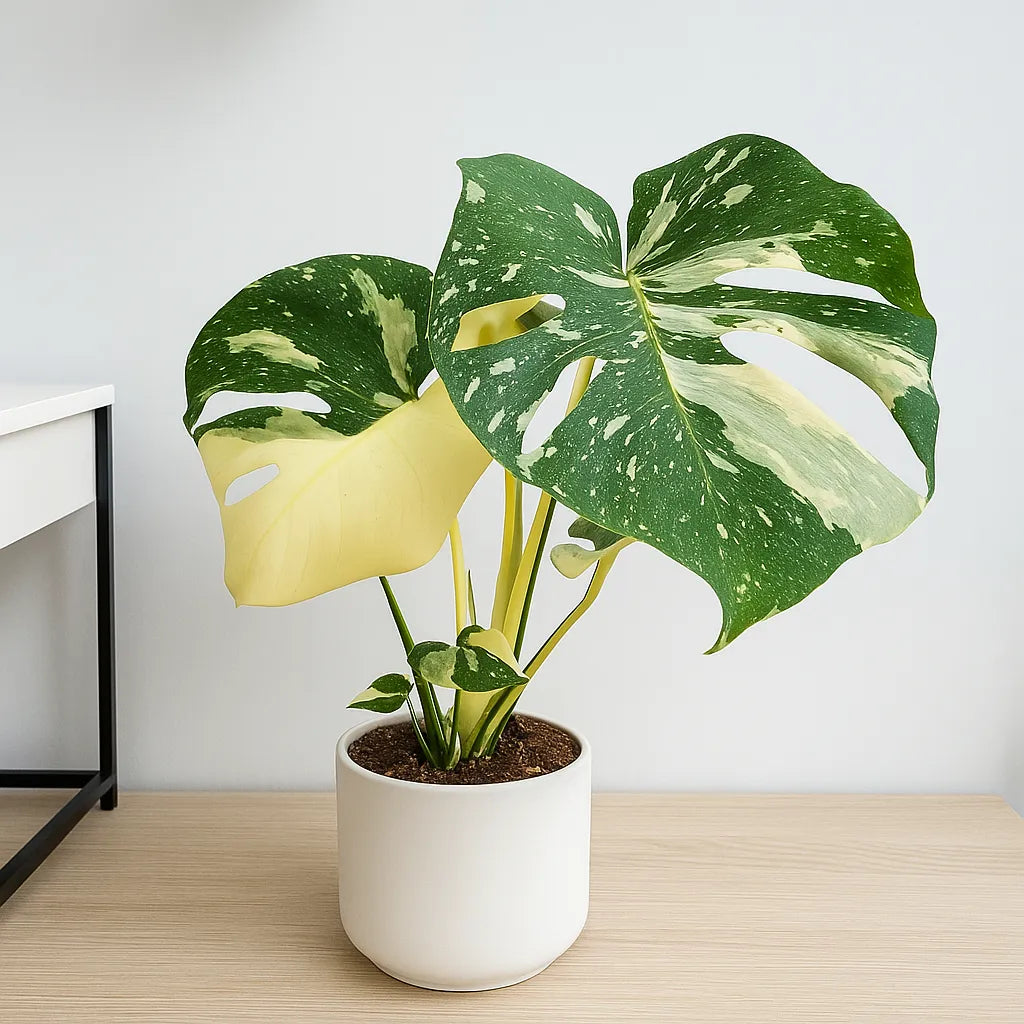 Extra Variegated Thai Constellation Monstera Cheese Plant (Choose Your Own Plant)