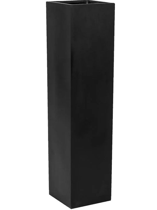 Fiberstone Plant Pot 100cm Height 19cm Dia Yenn S Black